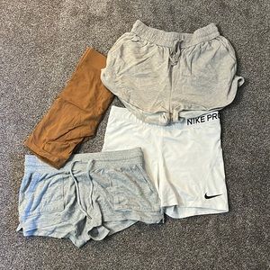 athletic shorts bundle! medium